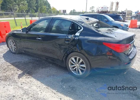 2014 Infiniti Q50 Premium z USA, uszkodzony, nr VIN JN1BV7AP1EM682310